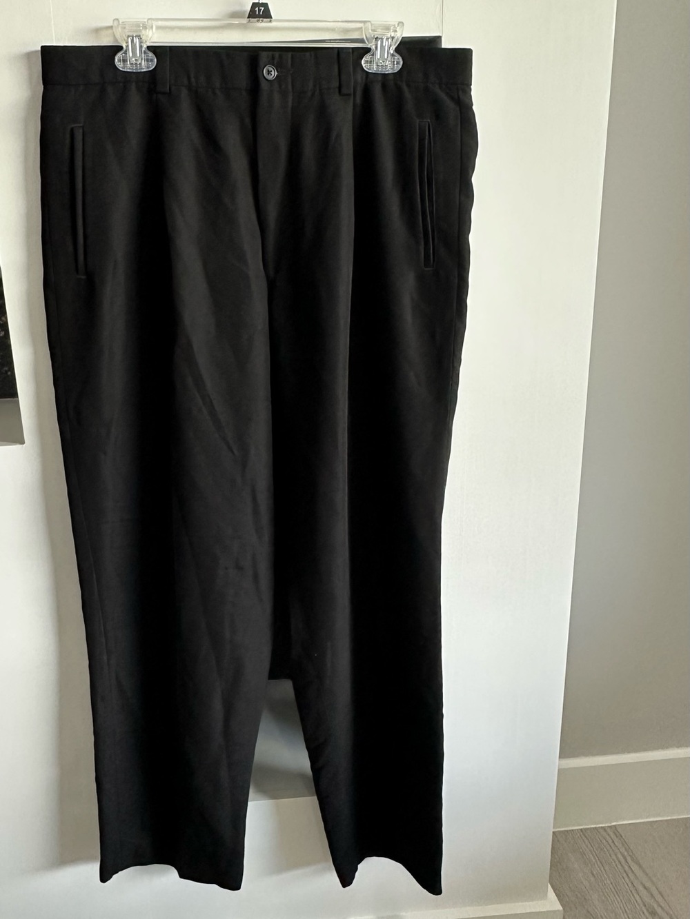 Perry Ellis Black Dress Pants - Straight Leg